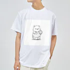 ganeshaのかわいいクマ Dry T-Shirt