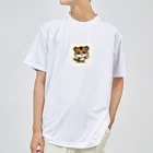 OmoStudioのポップで可愛いトラ君 ステッカー Dry T-Shirt