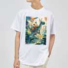 AQUAMETAVERSEの恐竜とジヤングル探検　なでしこ1478 ドライTシャツ