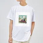 atoyuki_SHOPの可愛い機関車 Dry T-Shirt