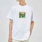 OTIRUBUTUBUTUの折り紙でザウルス Dry T-Shirt