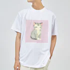 kakuzatoの子猫のこめちゃん ドライTシャツ