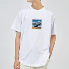 HECreaterのアート貨物機 Dry T-Shirt