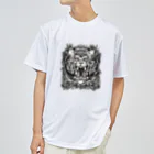 3児のズボラ母ちゃんの獅子の怒り Dry T-Shirt