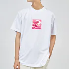 pinkgalmermaidのピンク　マーメイド　サーフィン ドライTシャツ