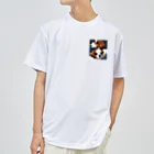 BAJILL shopのペコとピノ Dry T-Shirt