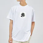 CHRON SHIROの黒い花3 ドライTシャツ