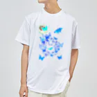 すぷー_SpooK† 絵の欠片のモルフォ蝶 Dry T-Shirt