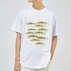 chicodeza by suzuriのヤマメの魚群 ドライTシャツ