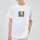 mi305090509_のほっこりまんまるちびモンスター ドライTシャツ