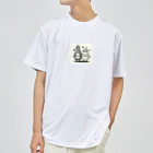 chirimenjarincoのケチャとマヨものくろ Dry T-Shirt