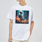 ZOO-0715の森の神秘 ドライTシャツ