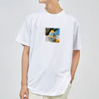 かるるんショップのかき氷シリーズ　ブルーハワイとマンゴー Dry T-Shirt