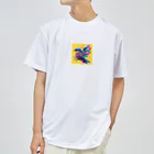ultraha-のカラフルな鳥 ドライTシャツ