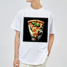yuriseのおしゃれなpizzaのグッズ Dry T-Shirt