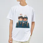 可愛い男の子イラスト販売所　By,keicyanの男の子　中学1年生　冬 ドライTシャツ