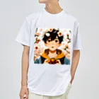 可愛い男の子イラスト販売所　By,keicyanの男の子　中学1年生　春 Dry T-Shirt