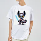 ゆうちゃんNFTいいねの耳長フェネックちゃんヒーローバージョン Dry T-Shirt