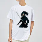 oto_jpのNinja Girl T-Shirt 女忍者Tシャツ Dry T-Shirt