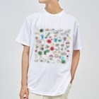 いそがしくてもメシのたべものふれんず Dry T-Shirt