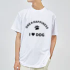 onehappinessのI LOVE DOG　ONEHAPPINESS Dry T-Shirt