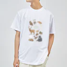 ちなきのこのWild animal japan ドライTシャツ