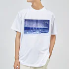 Riexのフォトコラージュ・ハシゴ数字 Dry T-Shirt