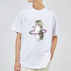 mofusandのフラフープにゃん Dry T-Shirt