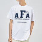 Big-T.jpのAIR FORCEアカデミーTシャツ ネイビープリント Dry T-Shirt