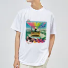 𝙈𝙊𝙈𝙊'𝙨 𝙎𝙝𝙤𝙥のcomputer graphics ドライTシャツ