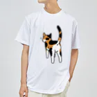 Riotoのねこけつ（三毛猫） ドライTシャツ