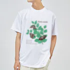 kitaooji shop SUZURI店のアカボシゴマダラとエノキ ドライTシャツ