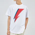 DRIPPEDのLIGHTNING BOLT -GLAM ROCK MAKE UP- Dry T-Shirt