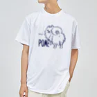 イラスト MONYAAT の**いつも見ているポメラニアンA Dry T-Shirt
