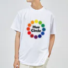 ねこのかくれが的ひみつきちハウスのHue Circle 色相環12 Dry T-Shirt