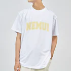 OFUZAKEのNEMUI UNIVERSITY ドライTシャツ