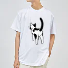 Riotoのねこけつ（ぶち猫） Dry T-Shirt