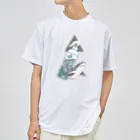 さかたようこ / サメ画家の海洋ゴミから守りたい | サメ Ver. Dry T-Shirt