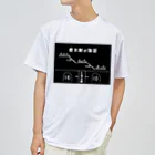 新商品PTオリジナルショップの熊ノ平駅観光案内看板グッズ Dry T-Shirt