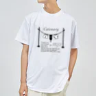 huroshikiのカテナリー曲線 Catenary Dry T-Shirt