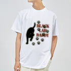 ハッピー・ラブラドールズのBlack Lab Daddy　ブラックラブラドール Dry T-Shirt