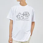 イラスト MONYAAT の似顔絵へのへのろもこ*D ドライTシャツ