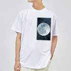 Natsumex Teleido-Worksのmoon light, flower night ドライTシャツ