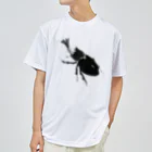 水墨絵師 松木墨善のカブトムシくん Dry T-Shirt