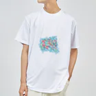 ..lineのからふるろーず Dry T-Shirt