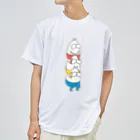 くらきち ONLINE SHOPのねこタイツ かたぐるま Dry T-Shirt