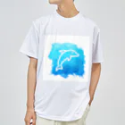 👑ＫＥＮ👑の涼しげに♥イルカ🐬 Dry T-Shirt