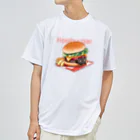 すざく君の家の猫ハンバーガー Dry T-Shirt