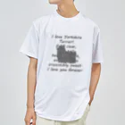 onehappinessのヨークシャーテリア ドライTシャツ