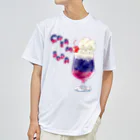 みあまゆあのスカルクリームソーダ ドライTシャツ